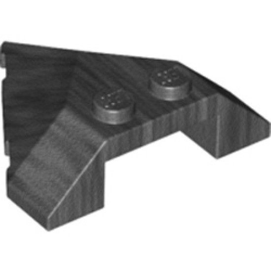 Roof Tile 4x4 45 Degree Titanium Metallic