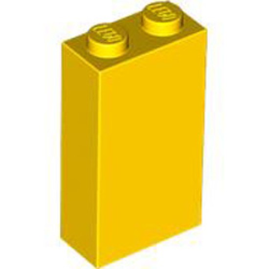 Brick 1x2x3 Bright Yellow