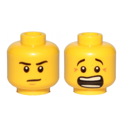 Mini Head Number 1760 Bright Yellow