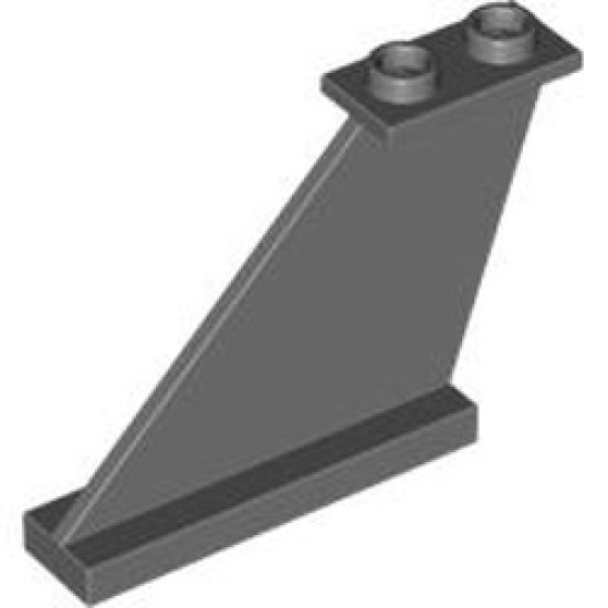 Rudder 1x4x3 Dark Stone Grey