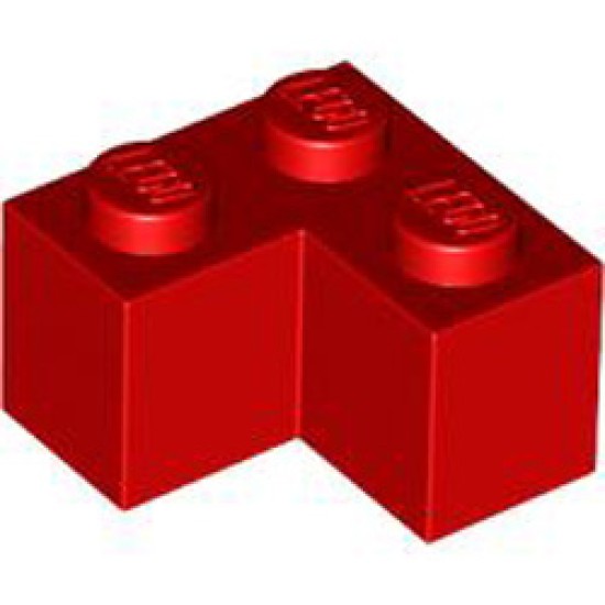 Brick Corner 1x2x2 Bright Red