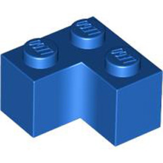 Brick Corner 1x2x2 Bright Blue