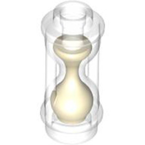 Hourglass Transparent White (Clear)