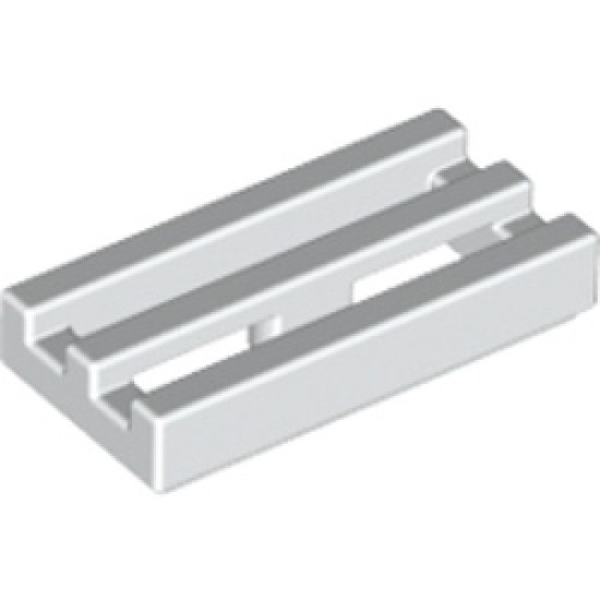 Radiator Grille 1x2 White