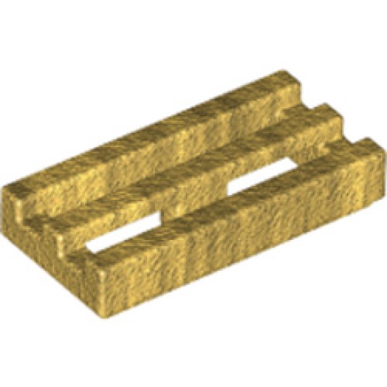 Radiator Grille 1x2 Warm Gold