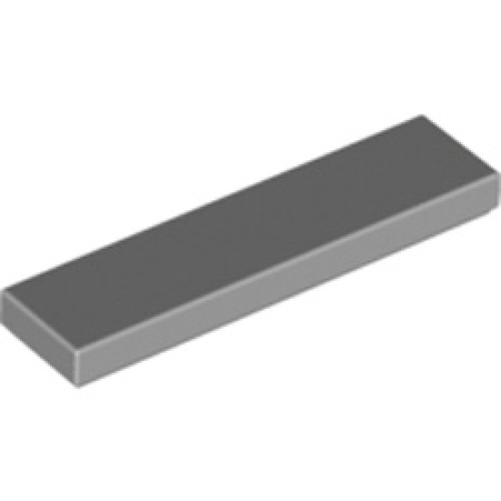 Flat Tile 1x4 Medium Stone Grey