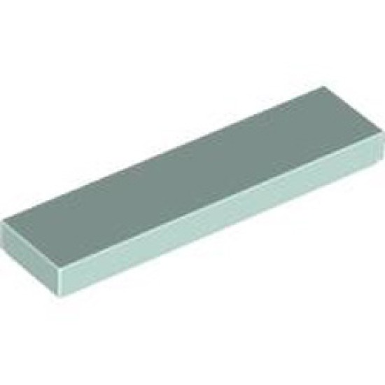 Flat Tile 1x4 Aqua