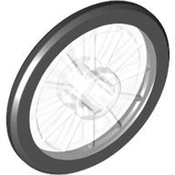 Wheel 21x2 with 3.2 Hole Transparent