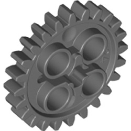 Gear Wheel Z24 Dark Stone Grey