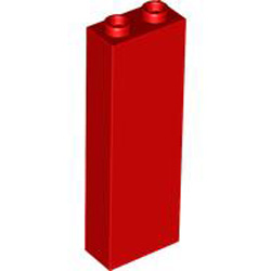 Brick 1x2x5 Bright Red