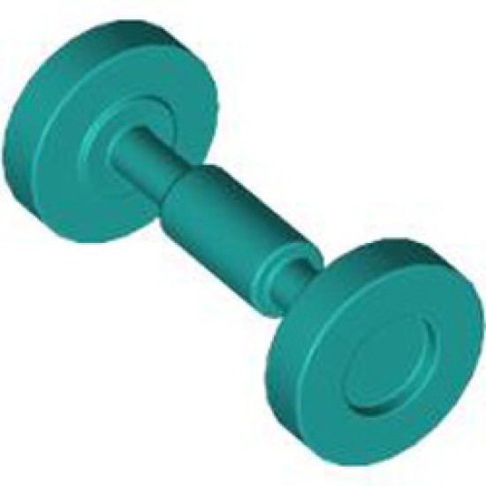 Wheel Axle Diameter 8.2 / Diameter 1.9 Bright Bluish Green