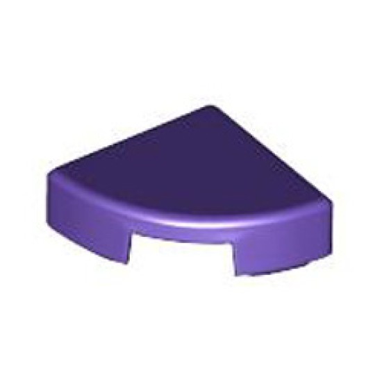 1/4 Circle Tile 1x1 Medium Lilac