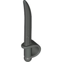 Sword with Small Hilt Dark Grey