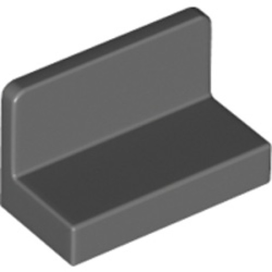 Wall Element 1x2x1 Dark Stone Grey