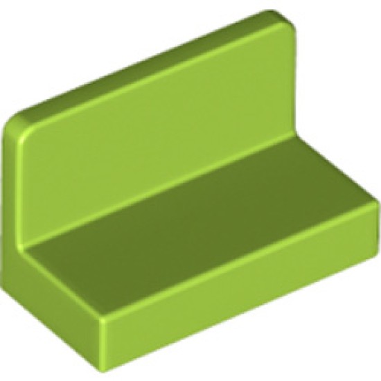 Wall Element 1x2x1 Bright Yellowish Green