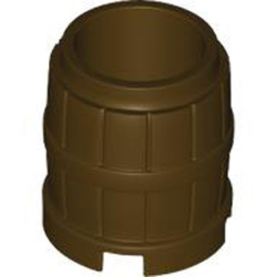 Barrel 2x2 Dark Brown