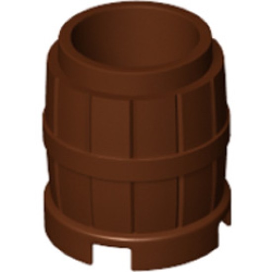 Barrel 2x2 Reddish Brown