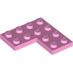 Corner Plate 2x4x4 Light Purple