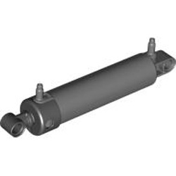 Pneumatic Cylinder 2x2x11 Number 2 Dark Stone Grey