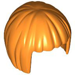 Wig Lady Page Bright Orange