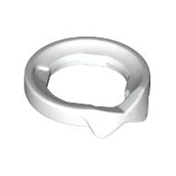 Mini Collar Number 1 White