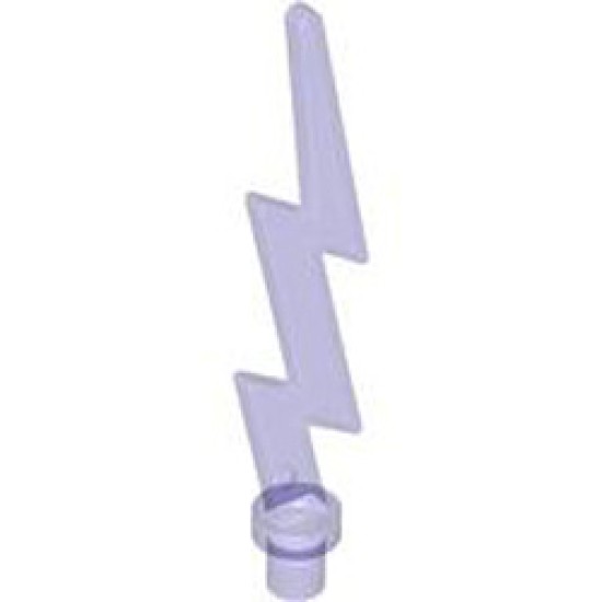 Mini Accessory Number 1 Transparent Bright Violet