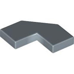 Tile 2x2 90 Degree with 45 Degree Cut Sand Blue