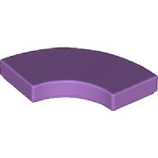 Tile 2x2 with Bow Medium Lavender