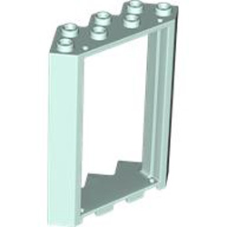 Wall 4x4x6 45 Degree Number 1 Aqua