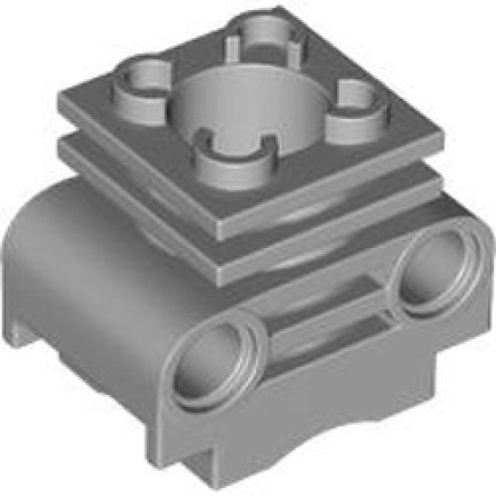 Plastic Motor Cylinder Medium Stone Grey