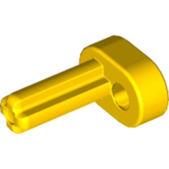 Plastic Motor Crank / Cross Bright Yellow