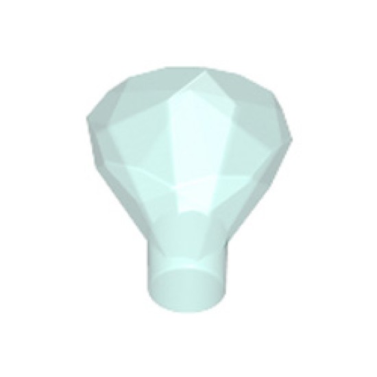 Diamond with Stick Transparent Light Blue