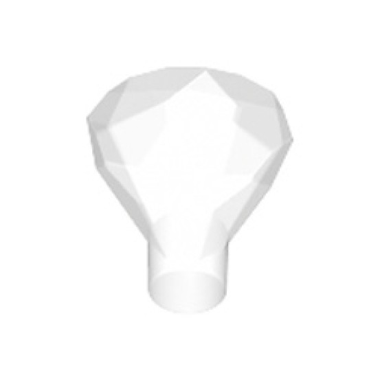 Diamond with Stick Transparent White (Clear)