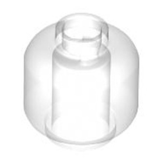 Mini Head Transparent White (Clear)