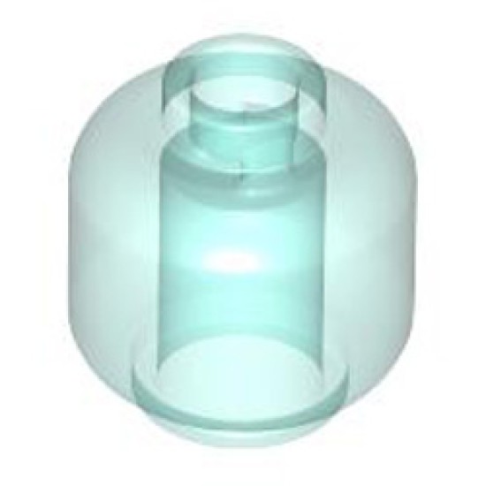 Mini Head Transparent Light Blue