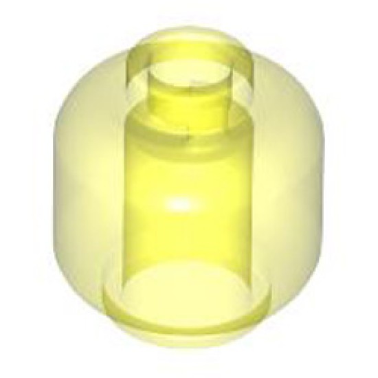 Mini Head Transparent Fluorescent Green