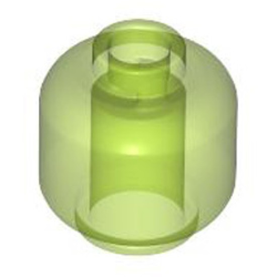 Mini Head Transparent Bright Green