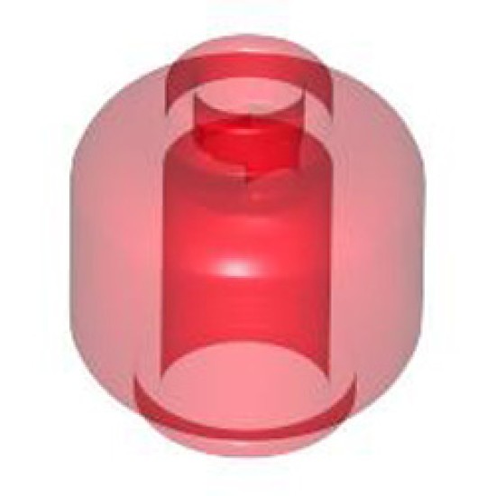 Mini Head Transparent Red