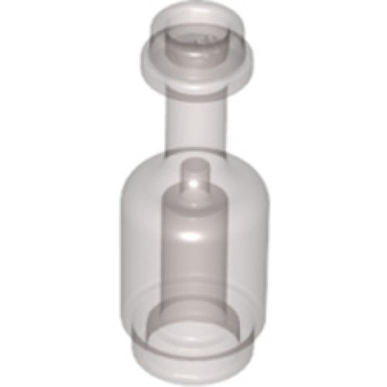 Bottle 1x1x2 Transparent Brown (Smoke)