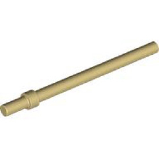 Stick 6M with Flange Brick Yellow