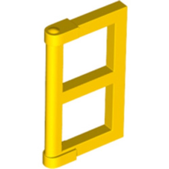 Window 1/2 for Frame 1x4x3 Bright Yellow