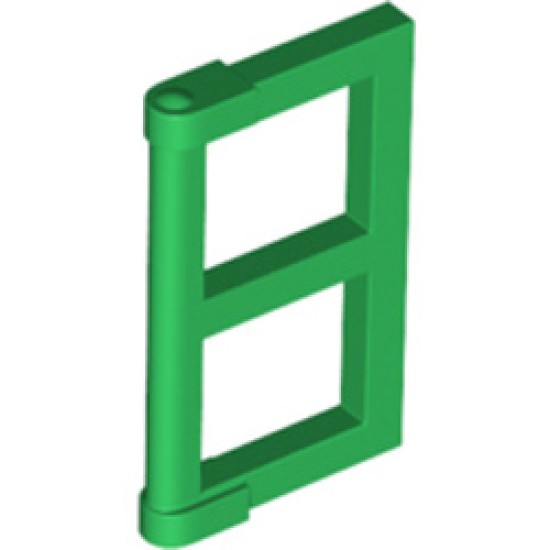 Window 1/2 for Frame 1x4x3 Dark Green