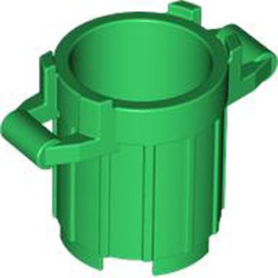 Dustbin 2x2x2 Dark Green