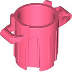 Dustbin 2x2x2 Vibrant Coral