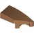 Right Plate 1x2 with Bow 45 Degree Cut Medium Nougat