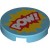 Flat Tile 2x2 Round Number 1060 Medium Azur