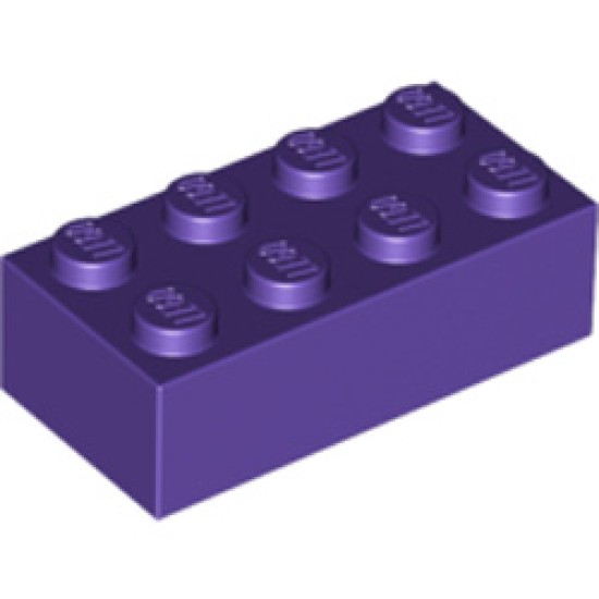 Brick 2x4 Medium Lilac