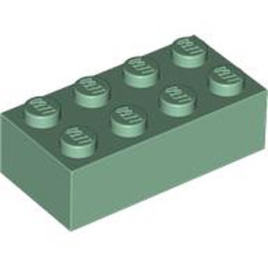 Brick 2x4 Sand Green