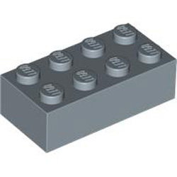 Brick 2x4 Sand Blue