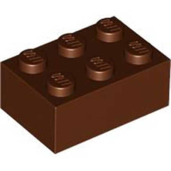 Brick 2x3 Reddish Brown